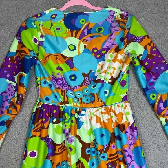 Colorful Floral Maxi Dress - Picture 11 of 14